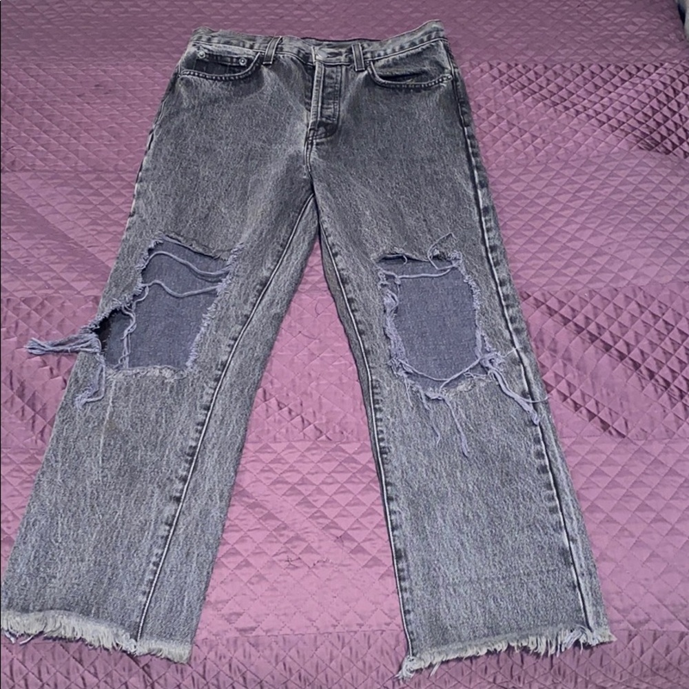 LF Carmar Grey Distressed Jeans
